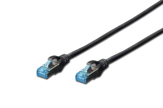 Cavo rete schermato f/utp cat. 5e - lunghezza mt. 5 - colore nero