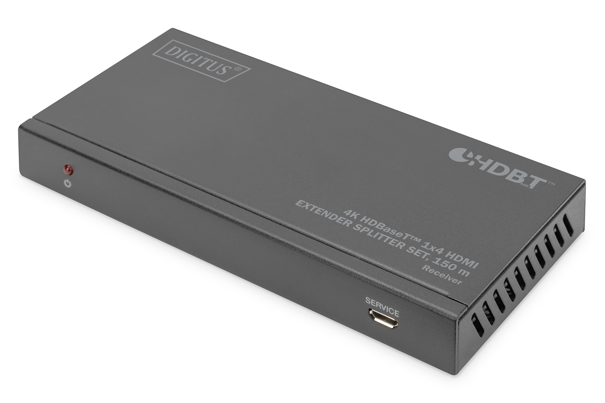 Digitus set estensore e splitter 1x4 hdmi 4k hdbaset™, 150 m