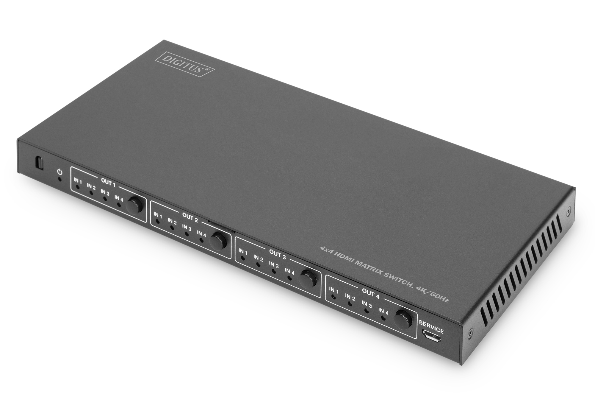 Digitus 4x4 switch matrix hdmi, 4k/60hz