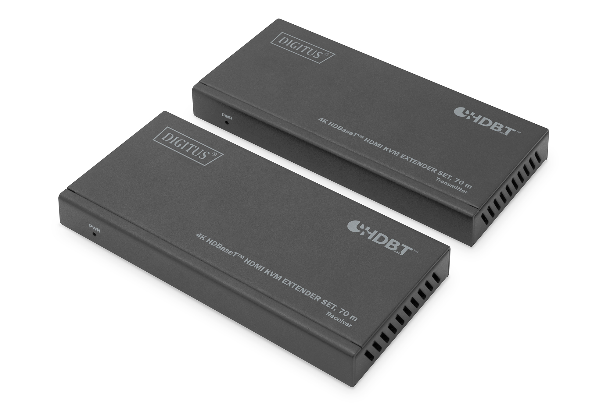 Set extender 4k hdbaset™ hdmi kvm, 70 m digitus