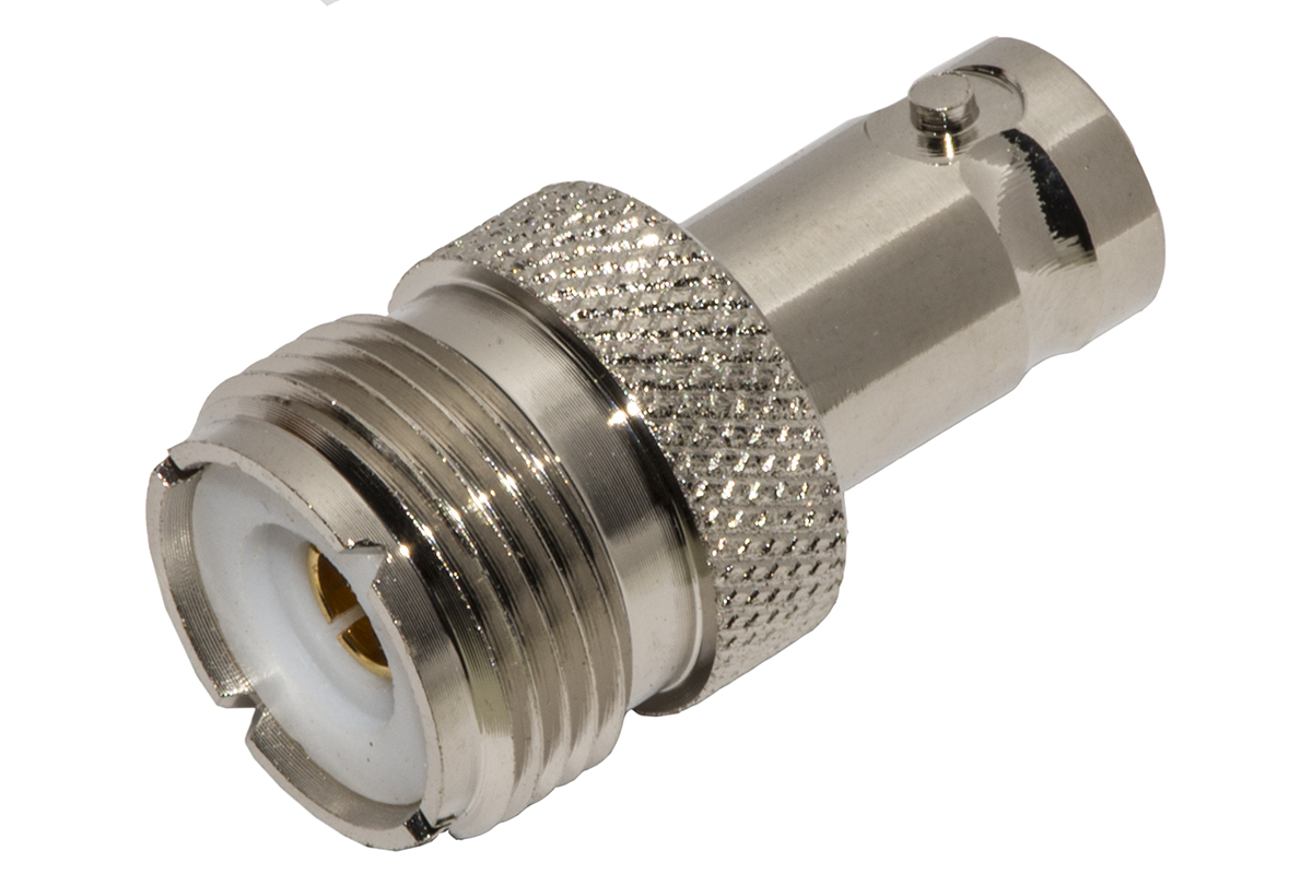 Adattatore uhf femmina - bnc femmina