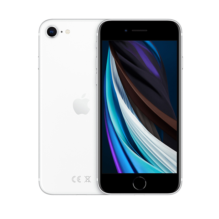 (refurbished) apple iphone se 2020 128gb white (seconda gen.) mxd12ql/a 4.7