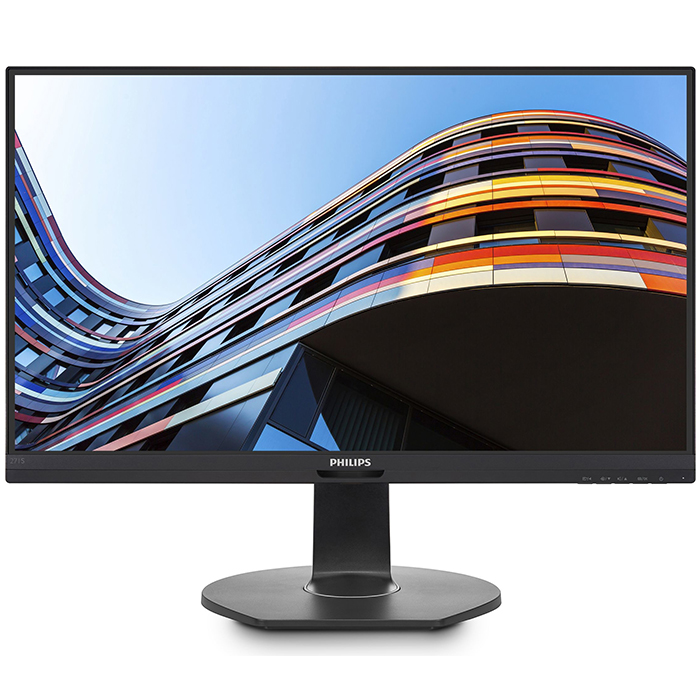 (refurbished) monitor philips 271s7q 27 pollici 1920x1080 full-hd vga hdmi dp black
