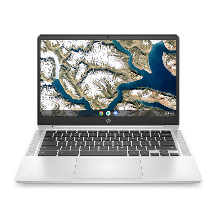 (refurbished) notebook hp chromebook 14a-na0077nl intel celeron n4120 1.1ghz 8gb 128gb ssd 14